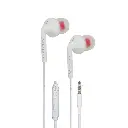 Wired Earphones with Clear Voice and Super Bass - Black